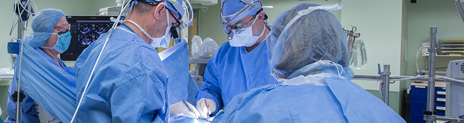 CMC surgeons on operating room