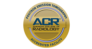 ACR Positron Emission Tomography logo/seal